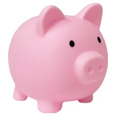 베네블 파스텔 돼지 저금통, 핑크, 1개