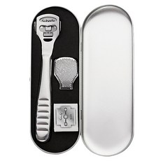 모모 발각질제거기 세트 실버, 1세트