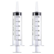 Samaqua 寵物護理餵食注射器, 2個, 透明