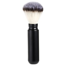 Akako 旅行用便攜式刮鬍刷 黑色圓形1, 1個, 1入