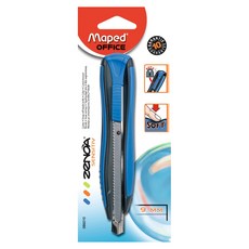 마패드 오토락 커터칼 제노아 9mm, 혼합색상, 2개