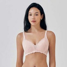 維納斯 Arvo 蕾絲側邊全罩杯胸罩 KBRE176, 粉紅色