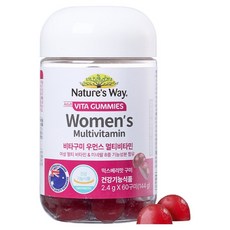 네이처스웨이 비타구미 우먼스 멀티비타민 믹스베리맛 60p, 144g, 1개