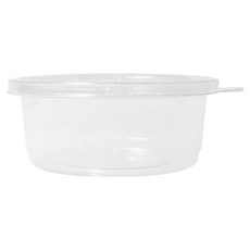 大京 Perfect 圓形小菜盒 PP-201 透明 350ml, 1入, 100個