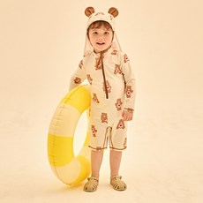 Care Bears 兒童用 Care Bears 泳衣 防曬泳衣 + 遮陽帽 套組