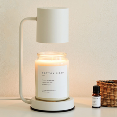 韓風極簡融蠟燈 調光款, 極簡白