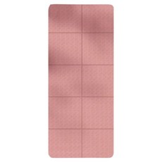 Core Guard 折疊式防滑瑜珈墊, 粉紅色