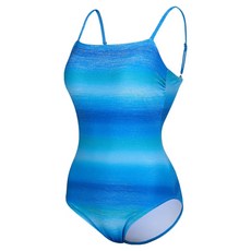 레노마 수영복 여성용 그라데이션 U백 원피스 수영복 RN-LS2F554