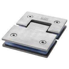 Stormguard 淋浴間玻璃門鉸鏈 180度, 銀色