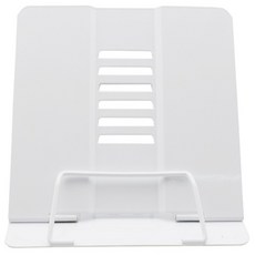 몽리코 스마트폰 거치 다용도 철제 독서대, 화이트