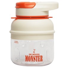 TOP MONSTER 攪拌隨行杯 800ml 橘色, SMJ-MSMC80