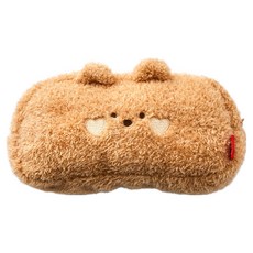BUTTERSHOP 臉頰愛心午睡枕筆袋, 1個, 奶油熊