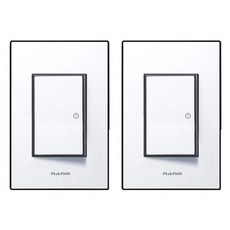 nano 電氣 Art2 SIMPLE 1開關 黑色, 2個