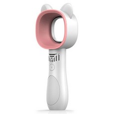 푸다스 고양이 에어캣 선풍기 미니, 화이트, X10S