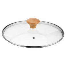 Balunfini 木質防溢強化玻璃鍋蓋, 1個, 18cm