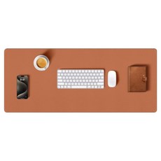 글로어스 고급 코르크타입 마우스패드 26 x 21 cm, 라이트 브라운, 1개