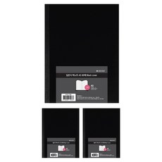 OXFORD 일본식 펴노트 A5 80p, Black Cover, 3개