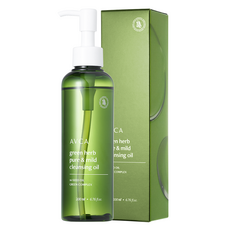 AVCA Green Herb純淨溫和黑頭低刺激卸妝油, 1個, 200ml