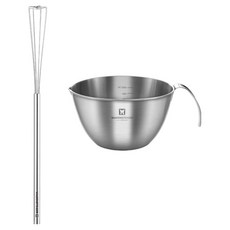 WAGENSTEIGER 方形大號打蛋器 + 1.2L攪拌盆套組, 1套, 單一顏色, 打蛋器 + 攪拌盆