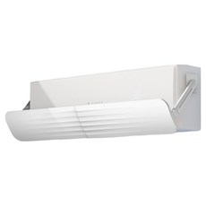 DULU 여름 필수템 에어컨바람막이 53~100 x 18 cm, 1개, 화이트