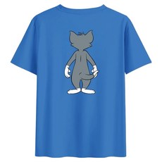 ILLUSO 男女通用 湯姆貓與傑利鼠 Logo Tom 短袖T恤