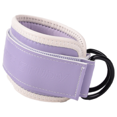 NINE STUDY 雙扣環PRO款 腳踝綁帶 冰魄紫 健身護具 腳踝保護, 1個