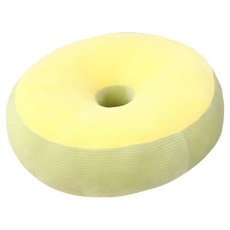 馬卡龍坐墊, 1個, 黃色的