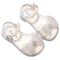 KIZTREE 女童水鑽蝴蝶蝴蝶結公主涼鞋 SZ-478