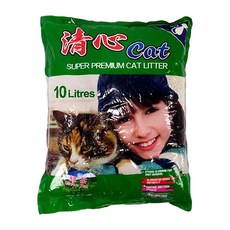 清心Cat 破碎細貓砂 1包 10L 綠茶香