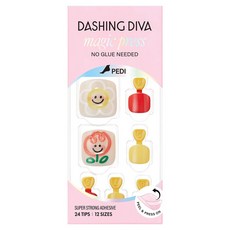 데싱디바 매직프레스 패디팁 세트, 쁘띠 플라워, 1세트