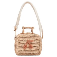 女童拉菲草編包 TU VALISETTE 006