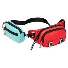 조비 Bum Bag 3 in 1 스타일 백 JB01786-0WW, 레드, 1개