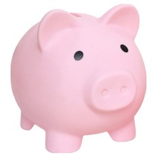 포포트레인1 통통돼지 저금통 FREE, 핑크, 1개