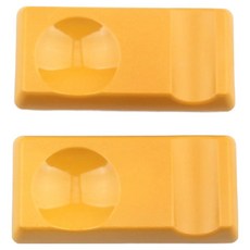 보겐 스퀘어 수저받침, 머스타드, 2개