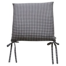 CASA VERDE Mero 格紋綁帶坐墊套 含棉芯