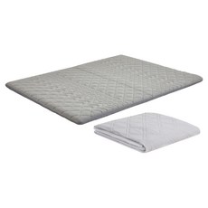 럭스나인 메모리폼 토퍼 + 핫앤쿨 패드 세트