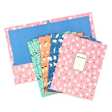 ARDIUM 圖案文件夾4款 x 2入組, 1套, 混色