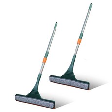 小麥購物 2合1伸縮玻璃刮刀 C588 225g, 2個, 綠色