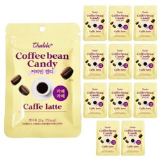Chuble Coffee Bean 拿鐵咖啡糖, 12個, 20g
