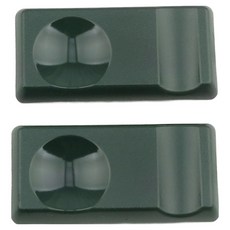 보겐 스퀘어 수저받침, 딥그린, 2개