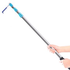 LOVEETA 伸縮拉貨桿 銀色, 1支