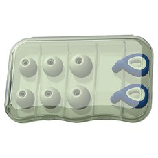 Torafic 矽膠防噪音耳塞套組 藍色, 1套
