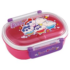 SKATER QAF2BAAG 360ml 抗菌攜帶盒, 1個, 蠟筆小新 粉紅色