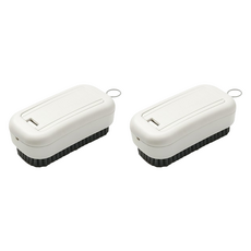 Reddot 紅點生活 二合一多用途可掛高密度清潔刷, 灰白色, 2個