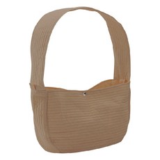 韓系寵物外出斜背包, 咖啡色, 1個