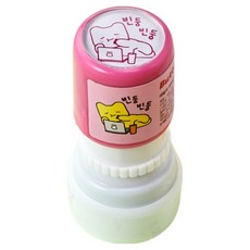 모던하우스 버터샵 데일리 버터군 스탬프 빈둥빈둥, 핑크, 1개