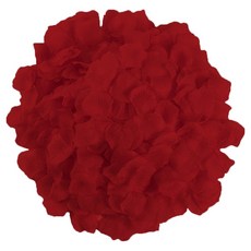 Khohimo 派對活動用人造玫瑰花瓣 1000p 組 5W0339, 1套, 酒紅色