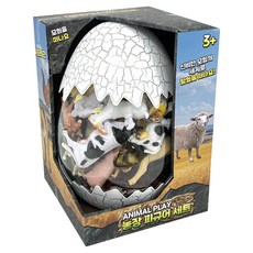 Animal Play 恐龍蛋公仔套組 農場, 1個