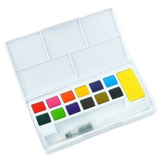 Pick&Home 簡易固體水彩套組, 12色