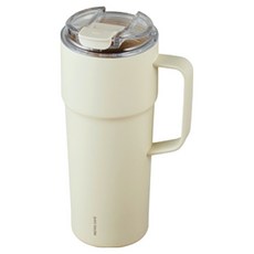 락앤락 메트로카페 세라믹 텀블러 LHC4418IVY, 아이보리, 750ml, 1개